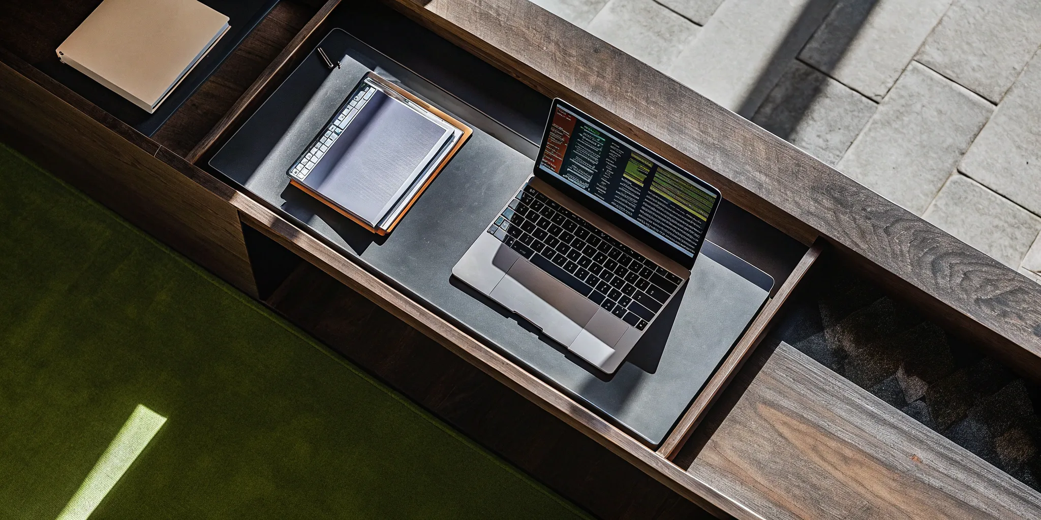 Accounting software on laptop for efficient financial close.
