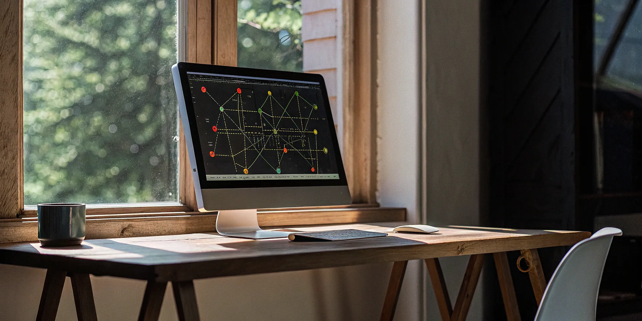 ERP and accounting software integration on a computer screen.