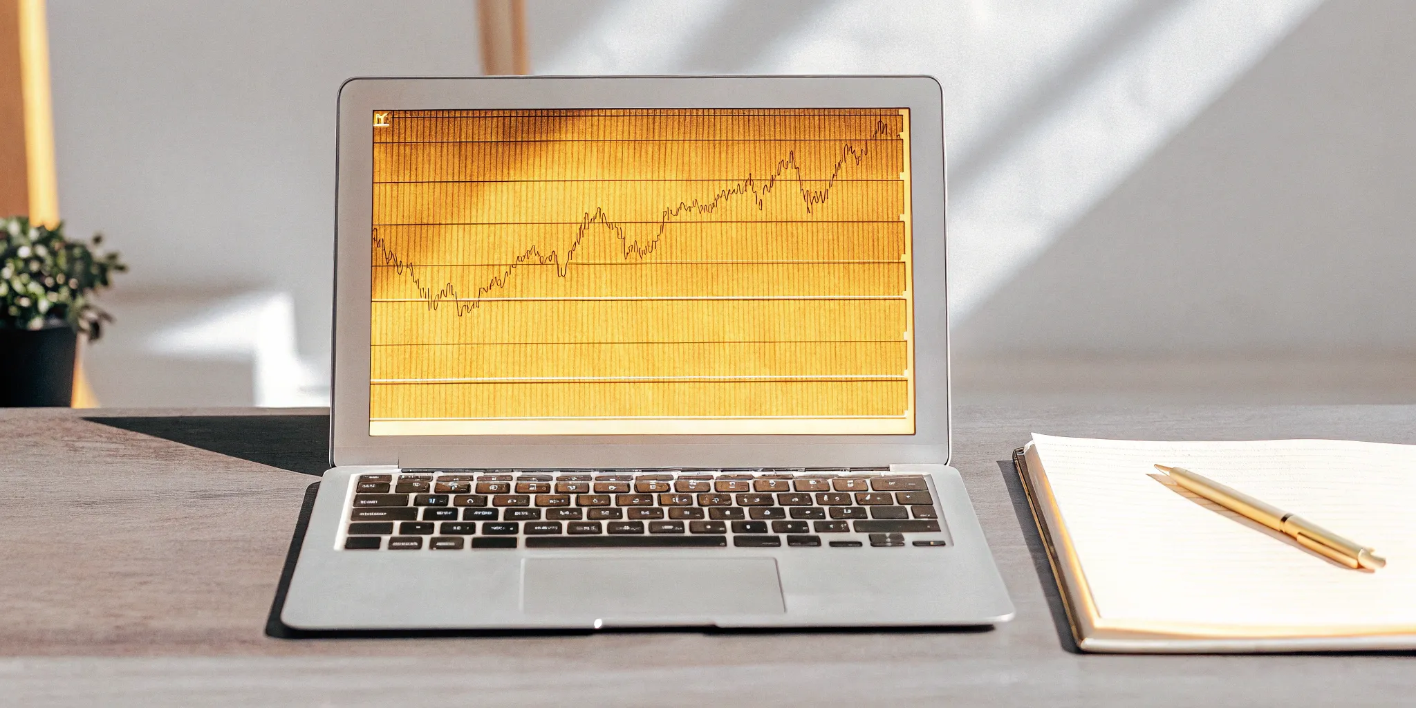 Salesforce accounting subledger data displayed on a laptop.
