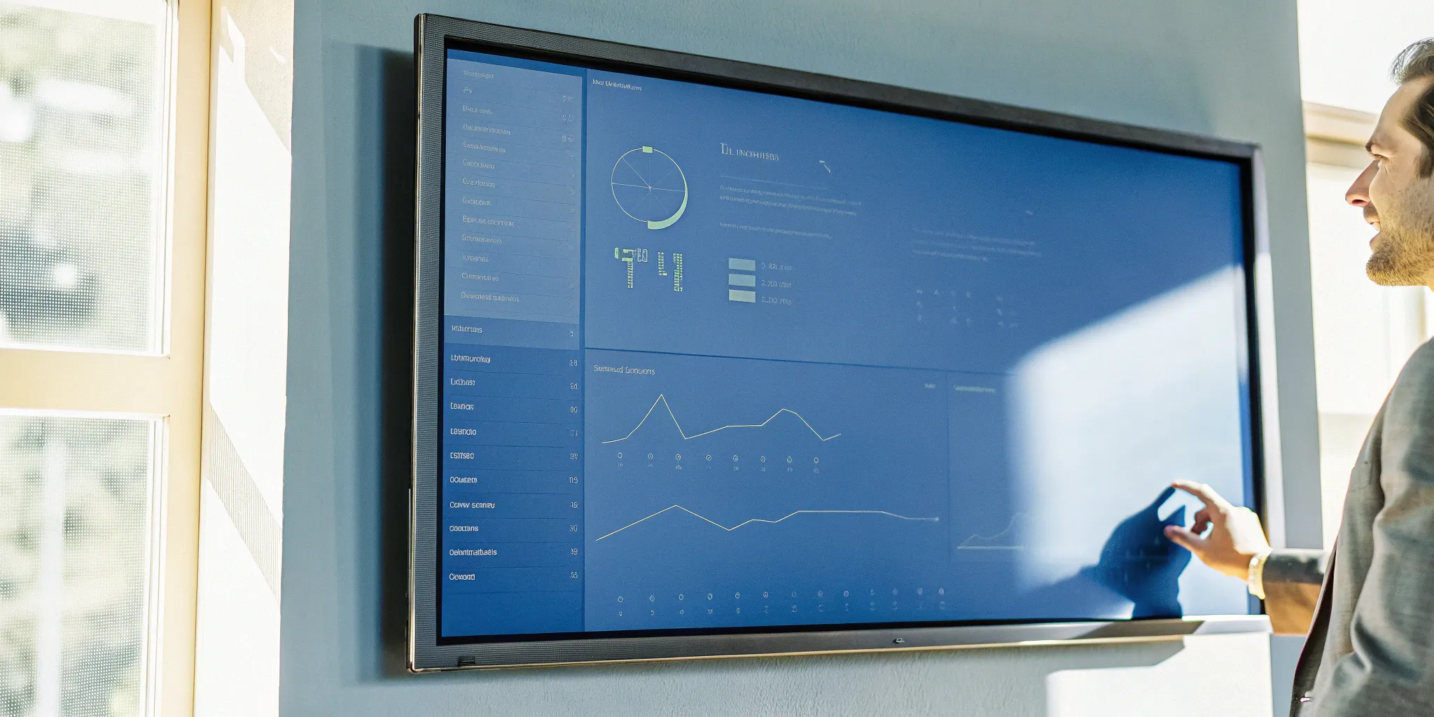 Stripe accounting software dashboard on a computer screen.
