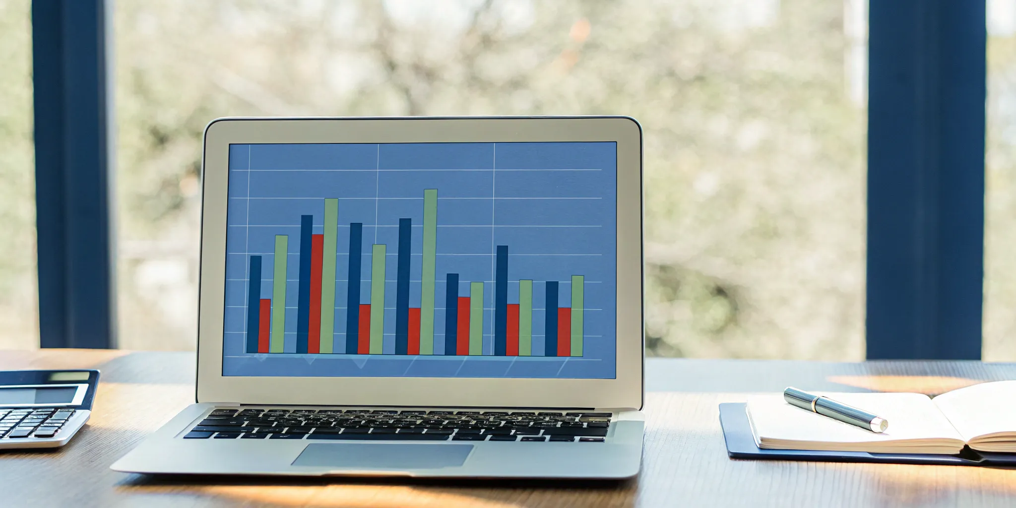 CAC amortization chart on a laptop with notebook and pen.