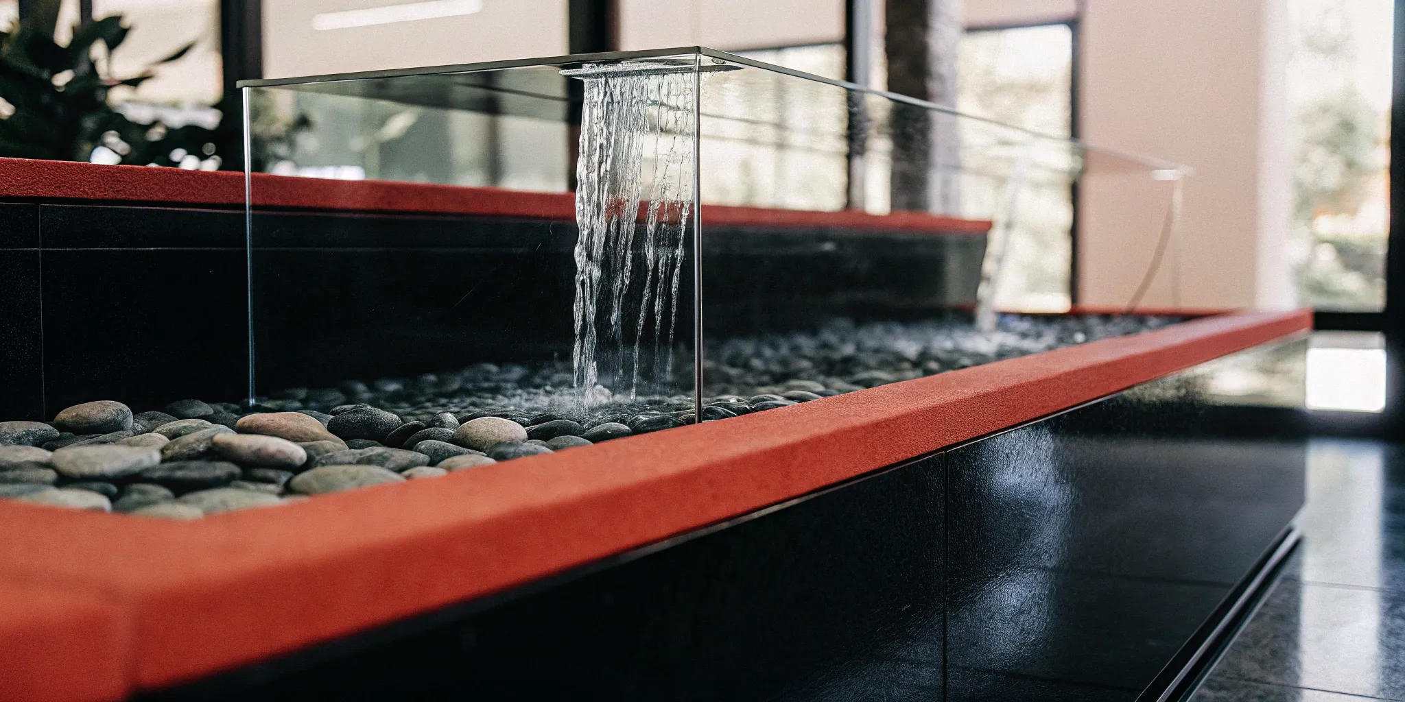 SaaS revenue waterfall visualized as a cascading waterfall.