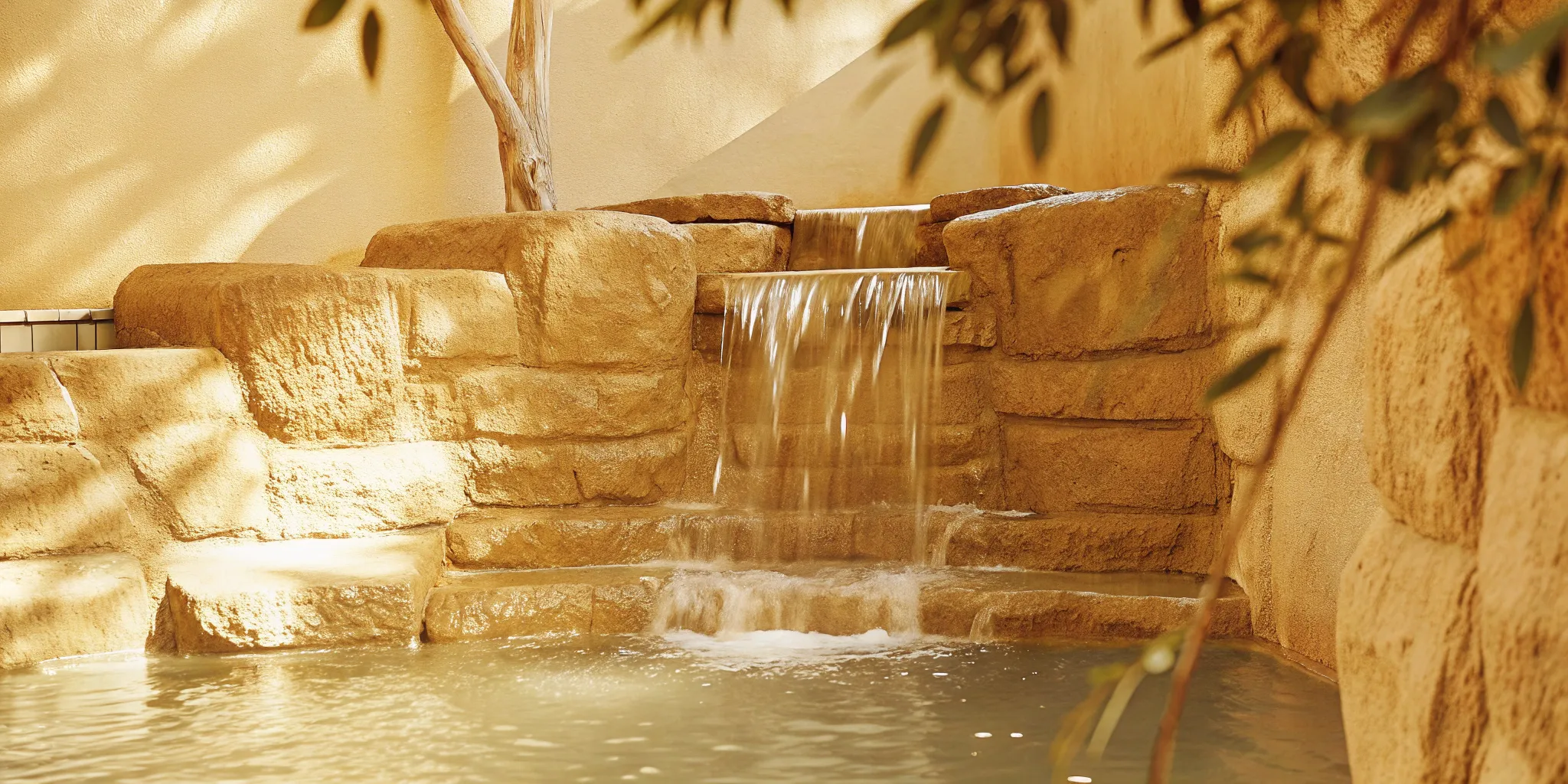 Deferred revenue waterfall cascading like a natural waterfall.