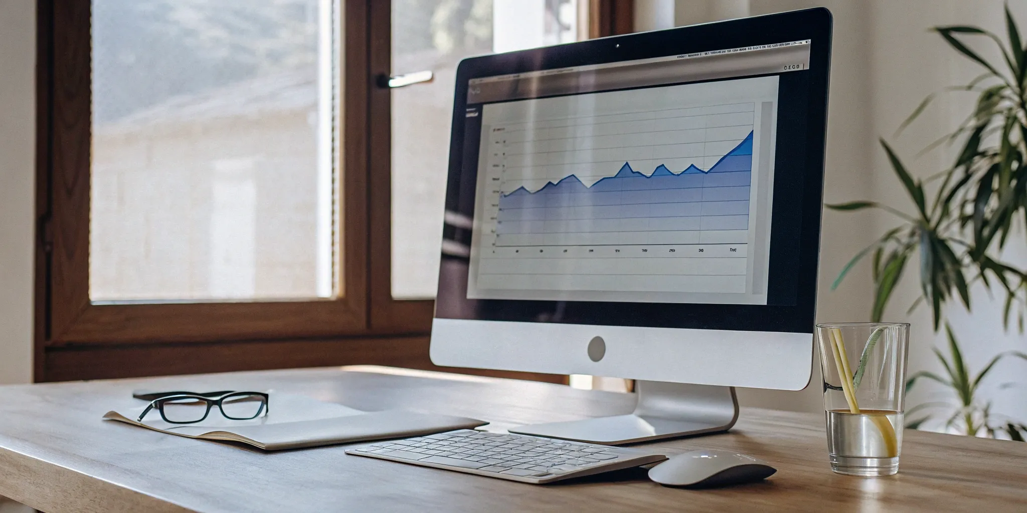 Stripe Connect dashboard showing financial charts on a computer.