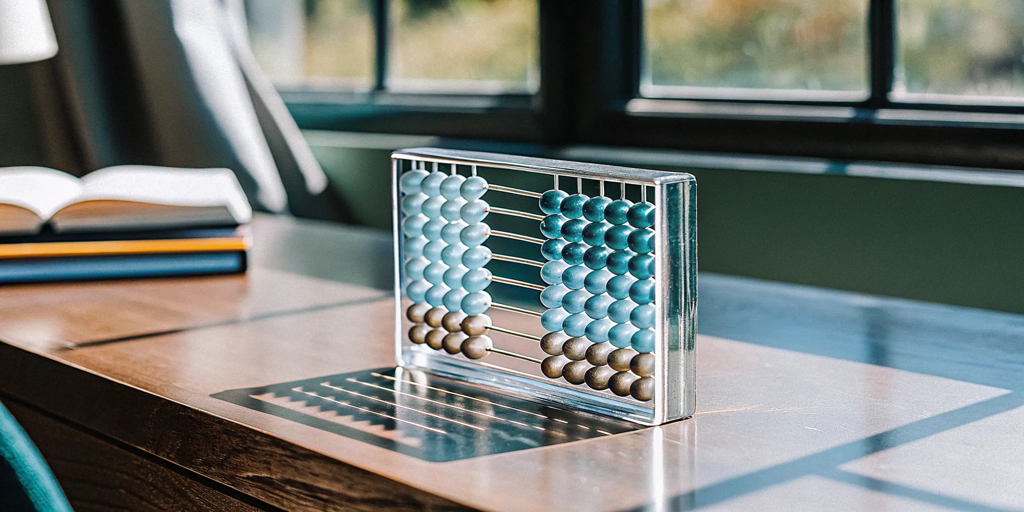 Deferred revenue vs. backlog: Abacus calculating financial metrics.