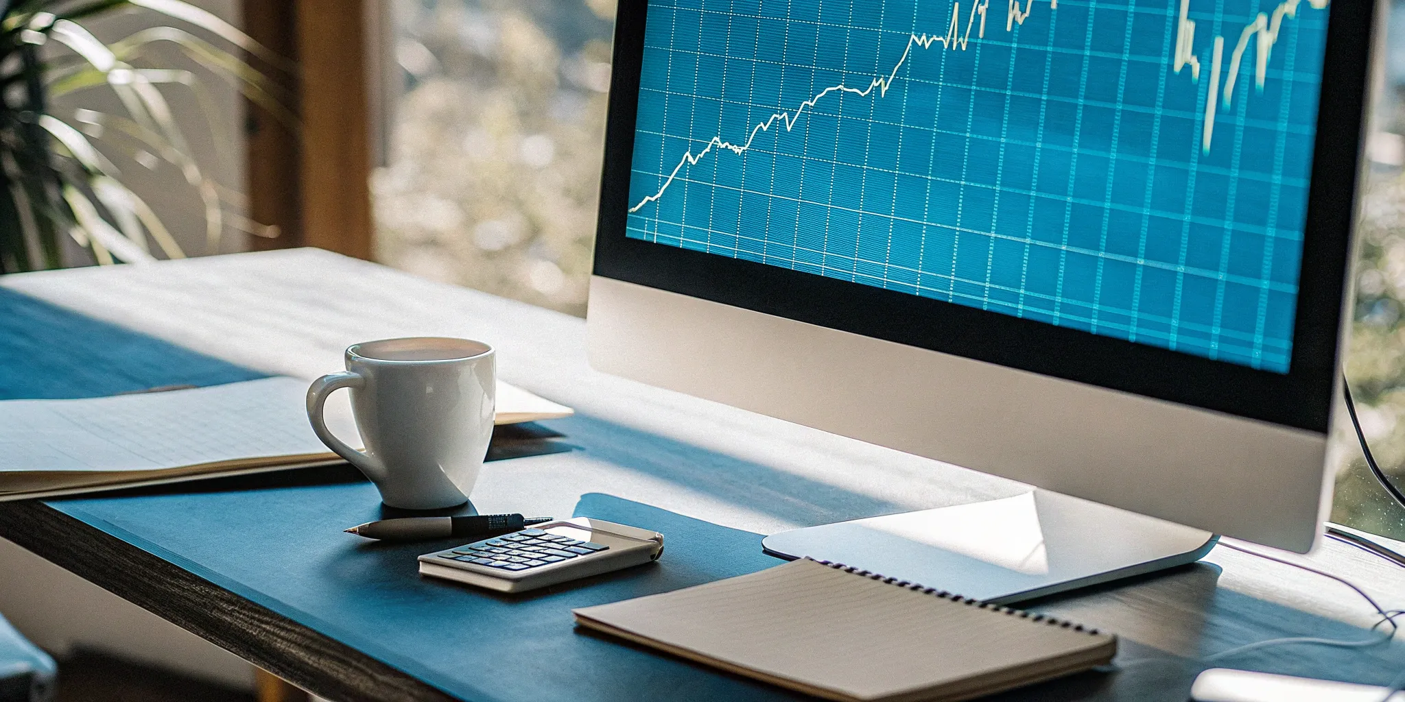 Stripe revenue recognition cost analysis tools: graph, calculator, and notepad.
