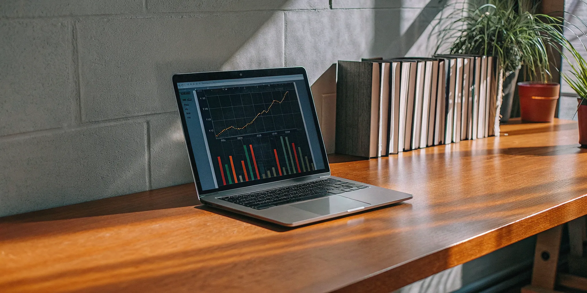 Financial charts on a laptop detailing revenue recognition audit procedures.