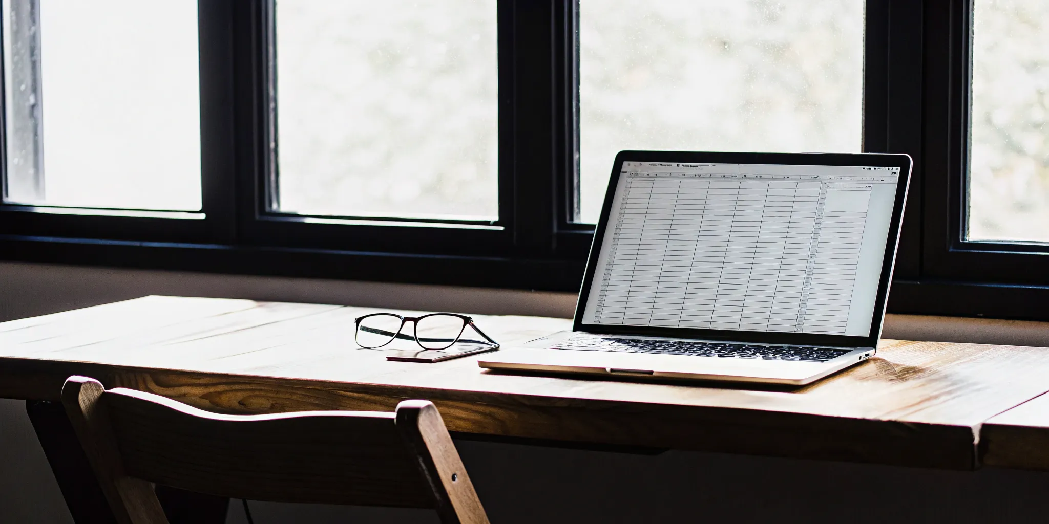 A sample revenue recognition policy template on a laptop screen.