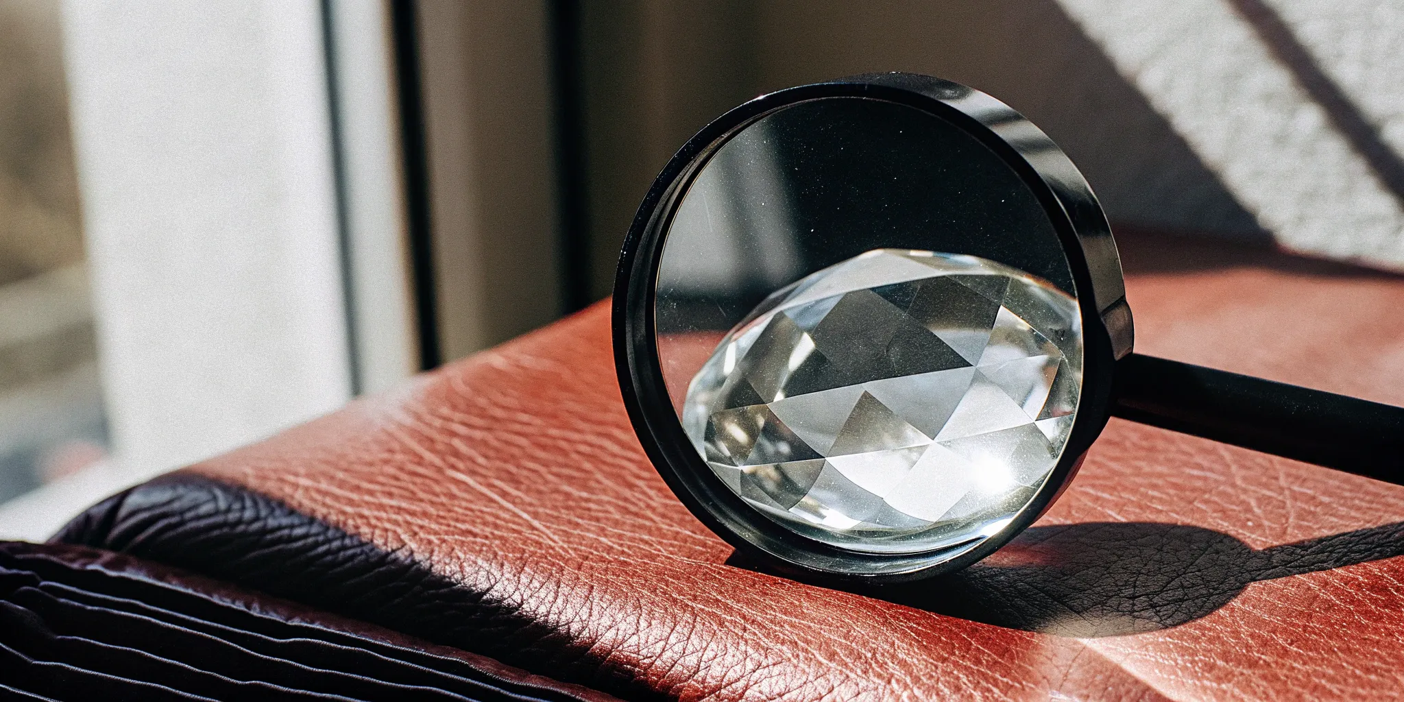 A magnifying glass performing a detailed ARR cohort analysis to uncover revenue trends.