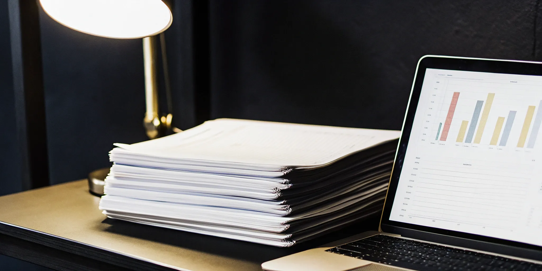 Setting up NetSuite revenue recognition rules on a laptop with financial charts and reports.