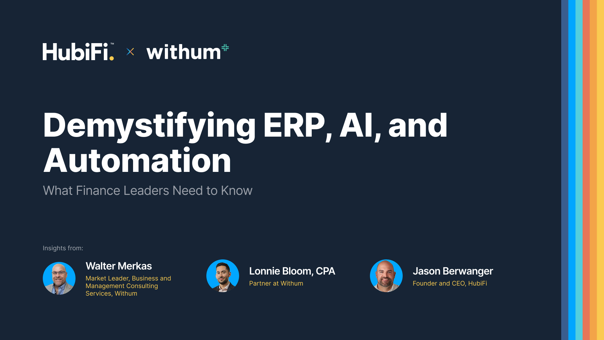 Demystifying ERP, AI, and Automation: What Finance Leaders Need to Know