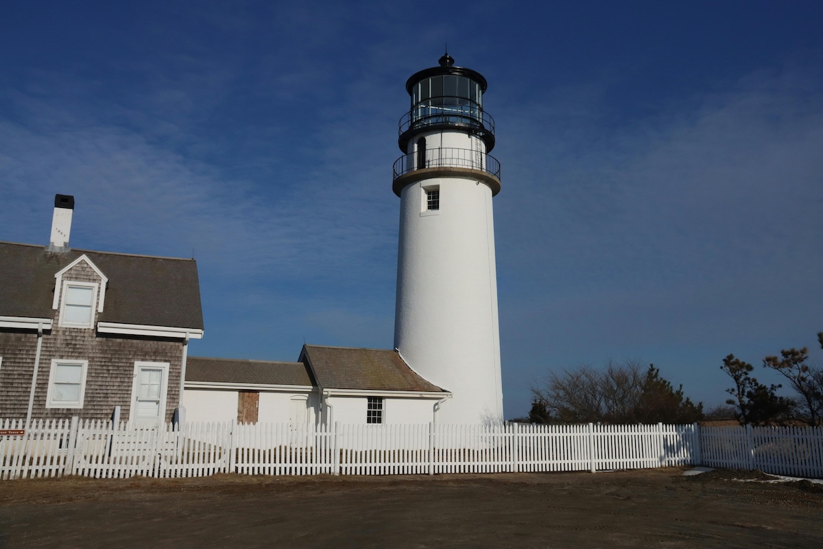 Historic lighthouse in Truro MA