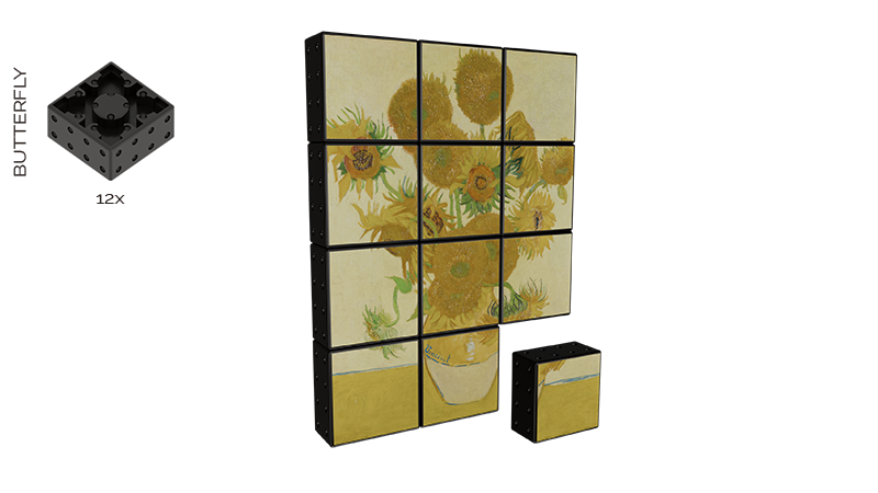 Smartek Toys combines patented magnetic blocks and versatile Butterfly tiles with art-inspired puzzles like Van Gogh's Sunflowers, offering limitless creative play for all ages.