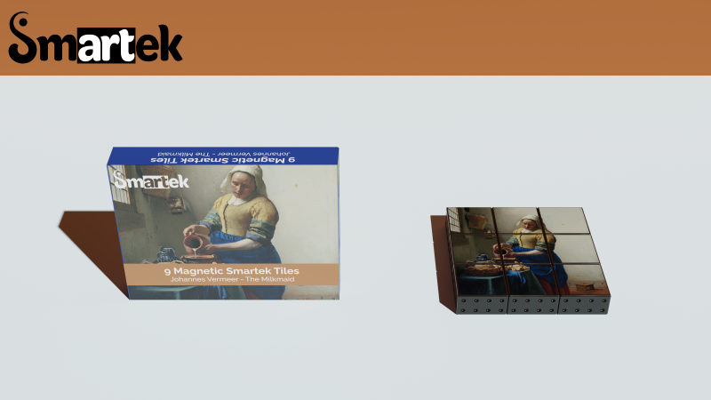 Smartek Toys combines patented magnetic blocks and versatile Butterfly tiles with art-inspired puzzles like Vermeer’s Milkmaid, offering limitless creative play for all ages.