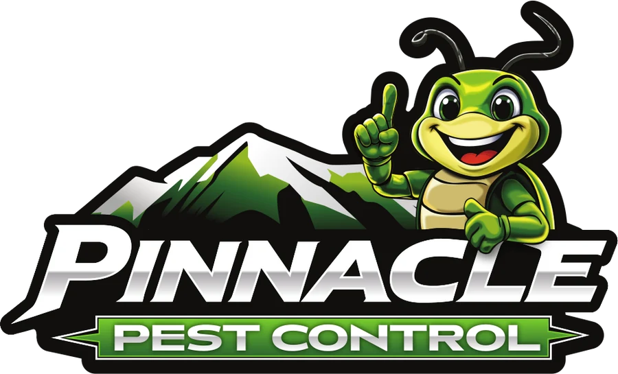 Pinnacle Pest Control logo with mascot