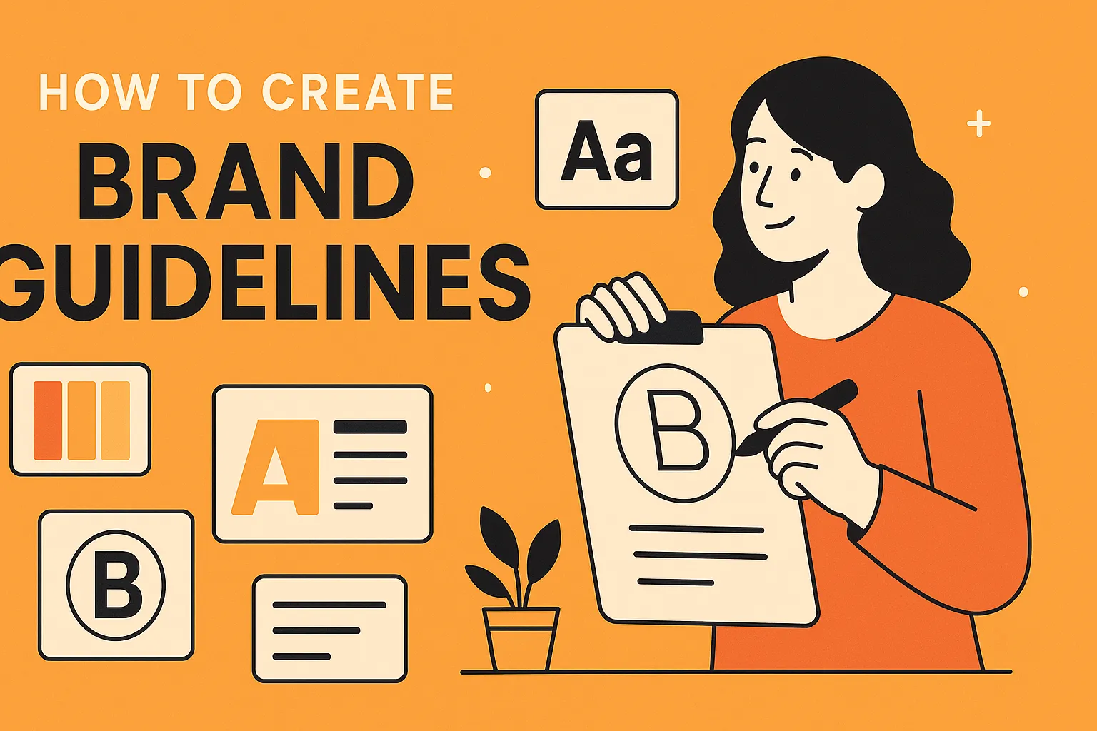 How to Create Brand Guidelines: Step-by-Step for Consistency