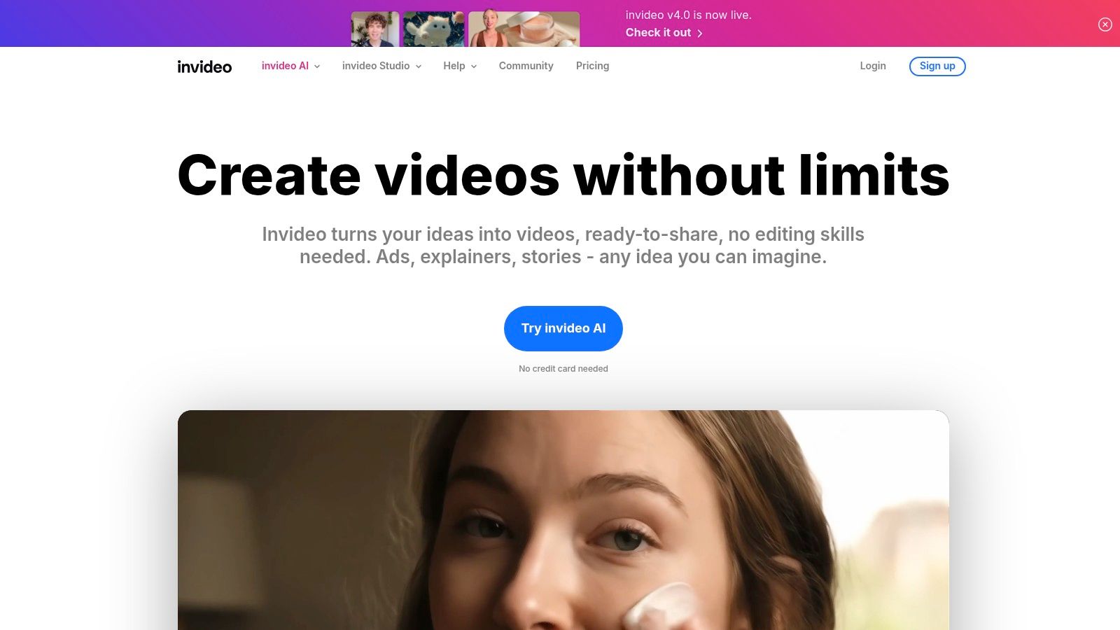 InVideo Official Website