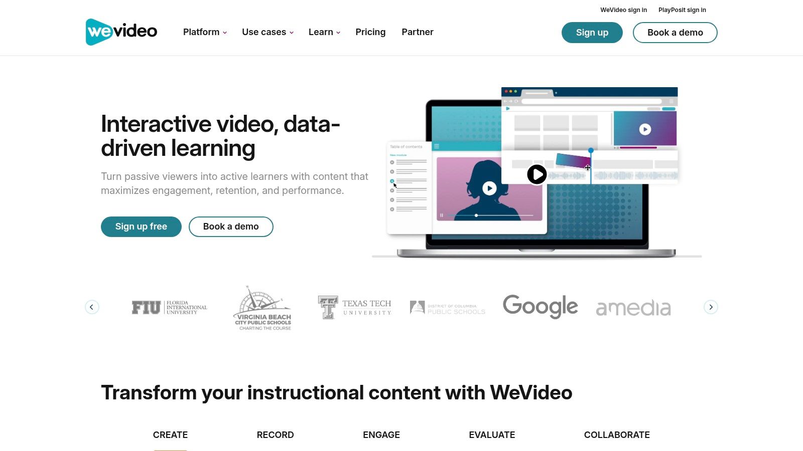 WeVideo Official Website