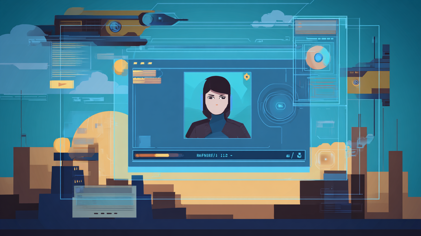 personalized video content illustration