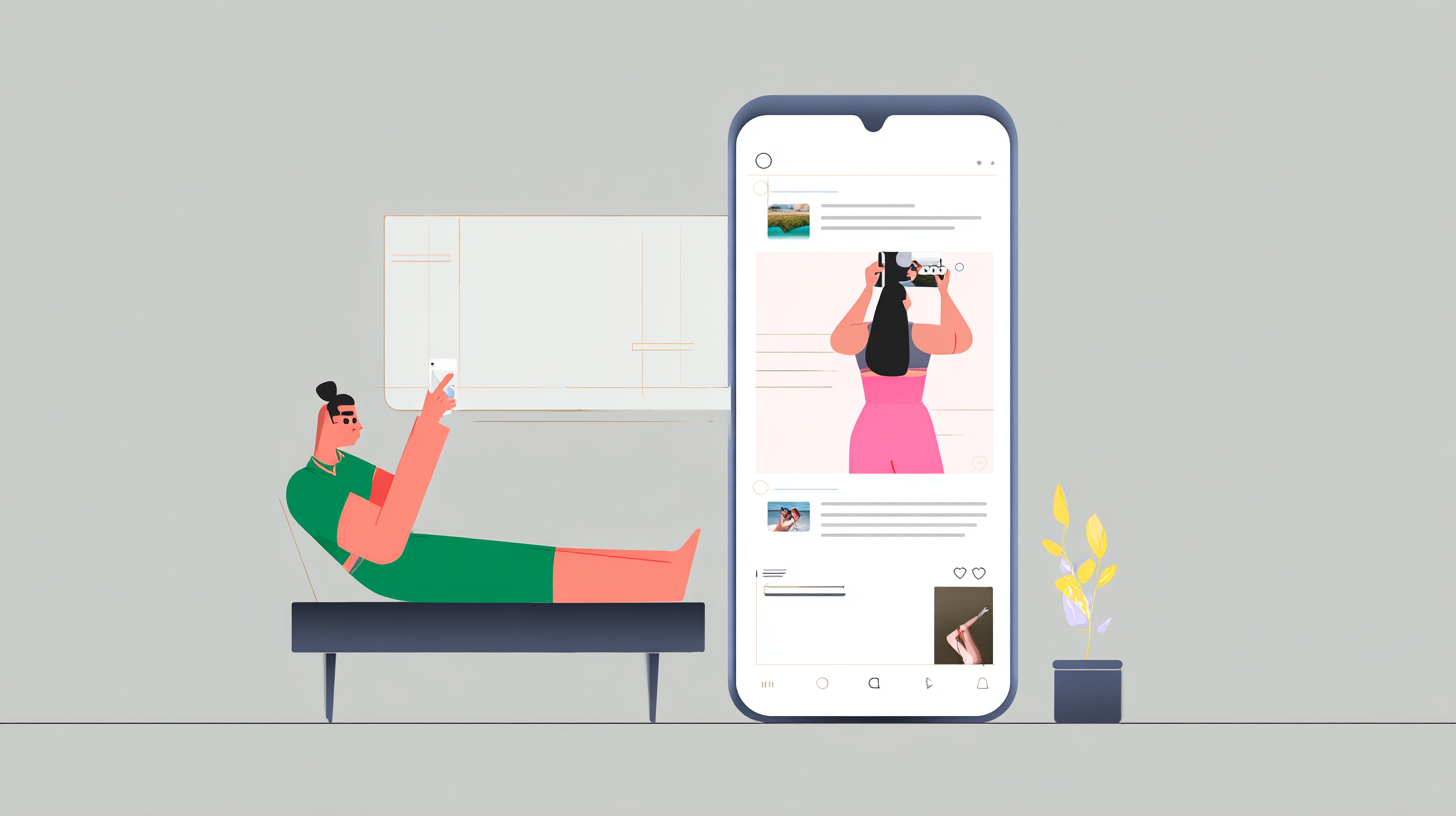 silent video illustration