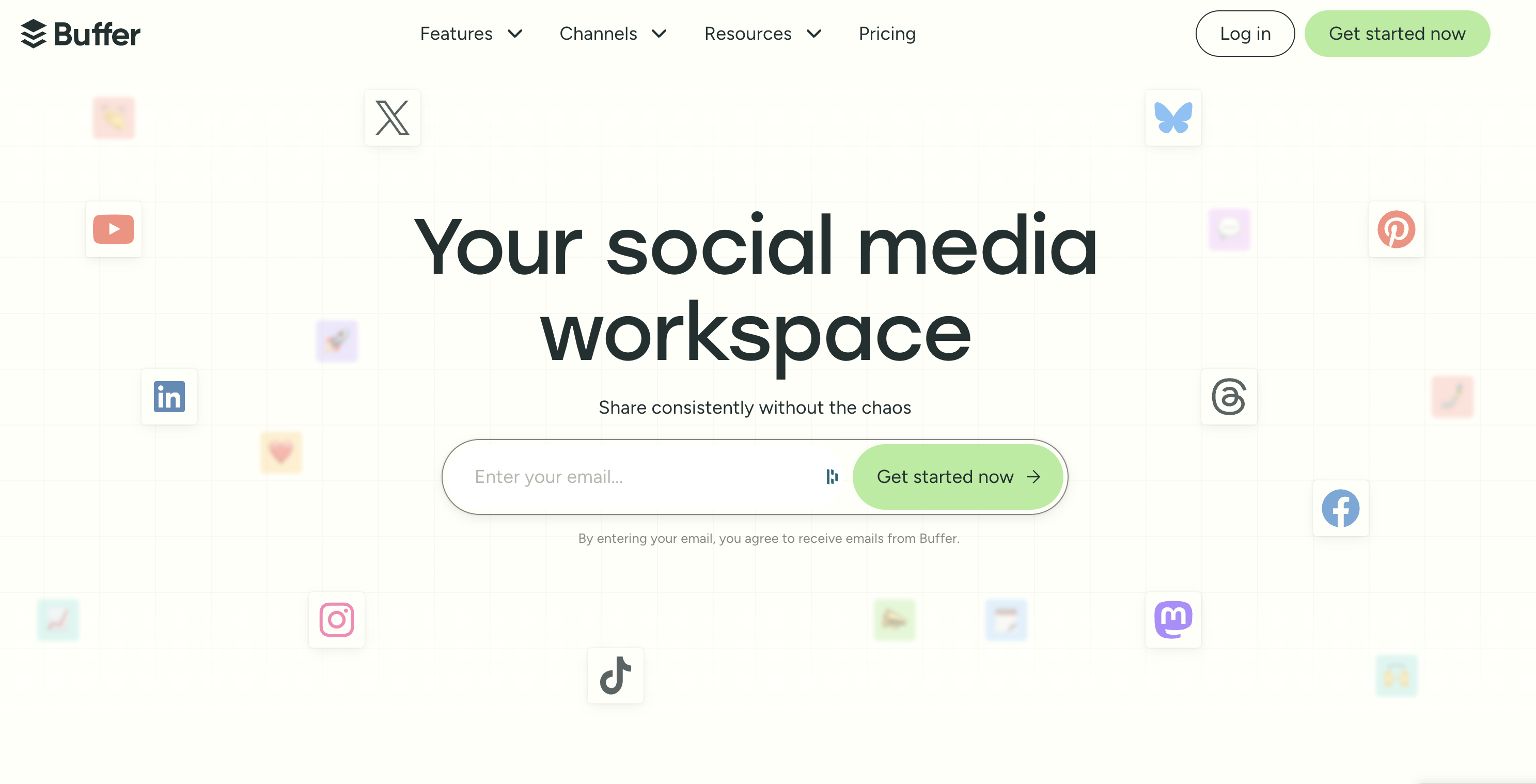 buffer homepage