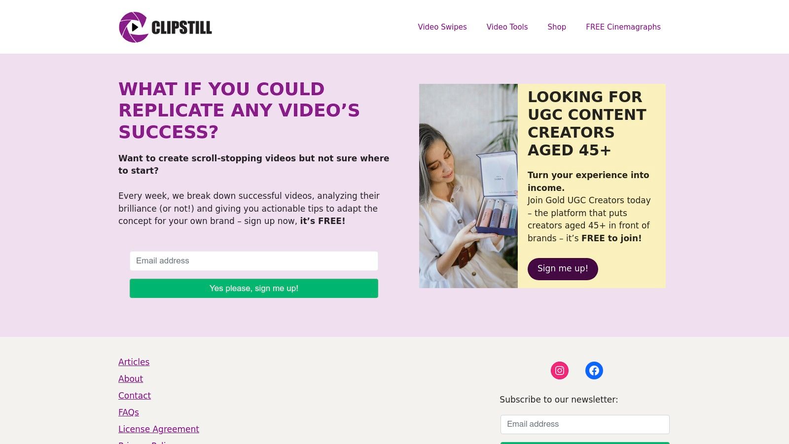 Clipstill