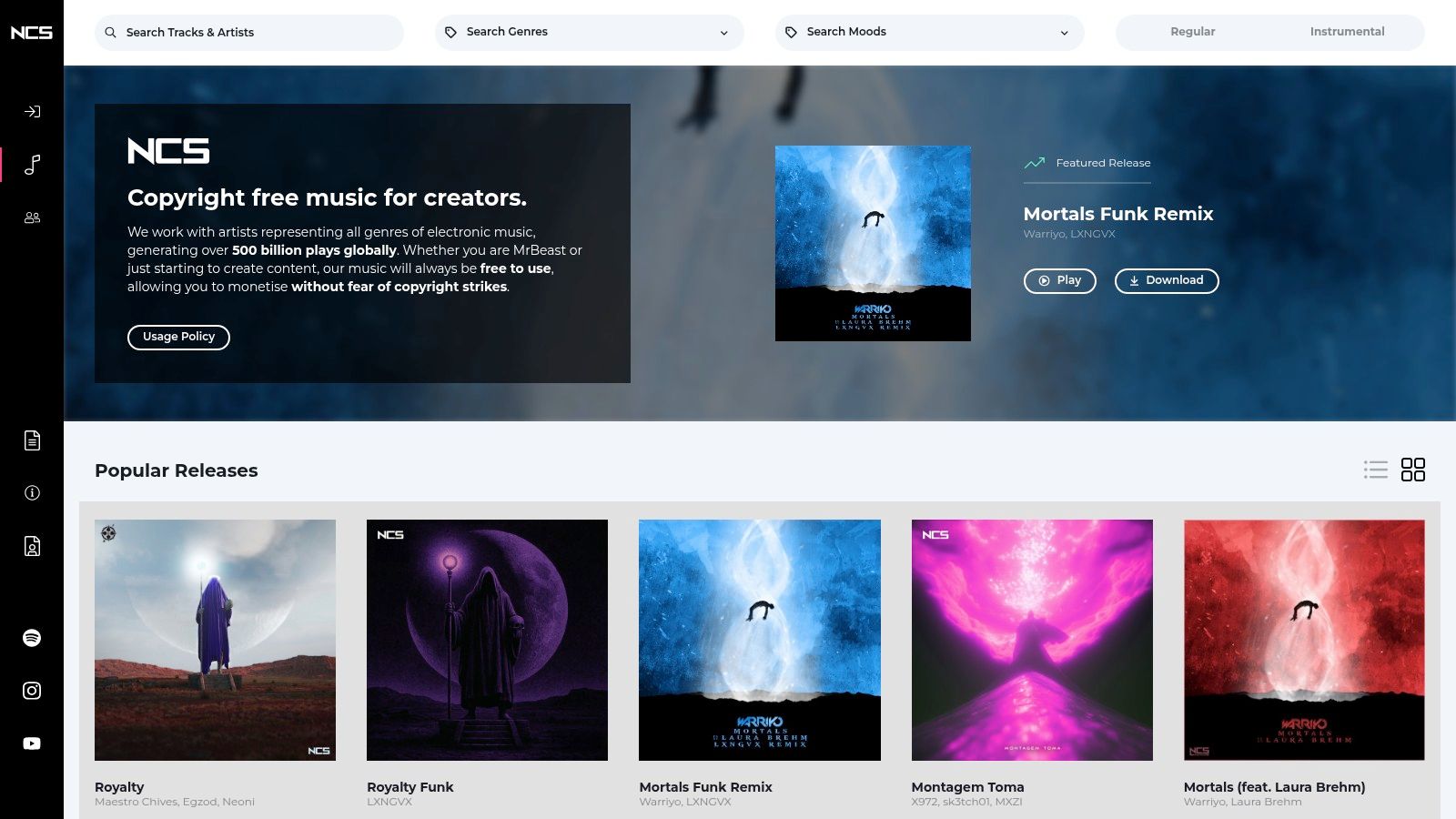 NoCopyrightSounds (NCS)