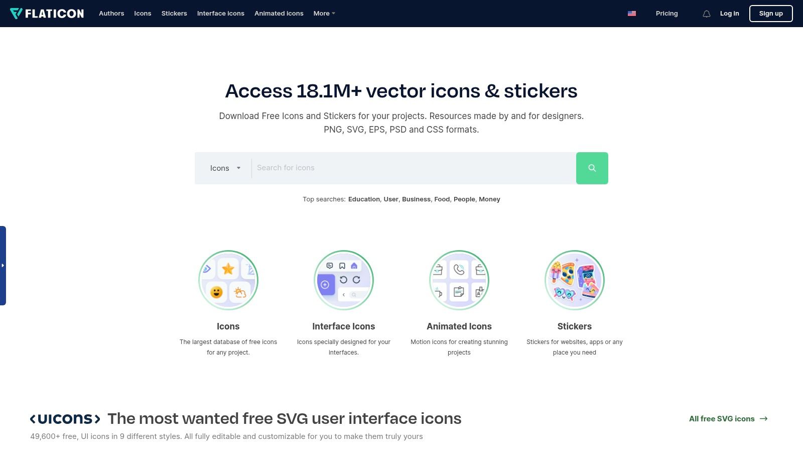 Flaticon: The World's Largest Icon Database