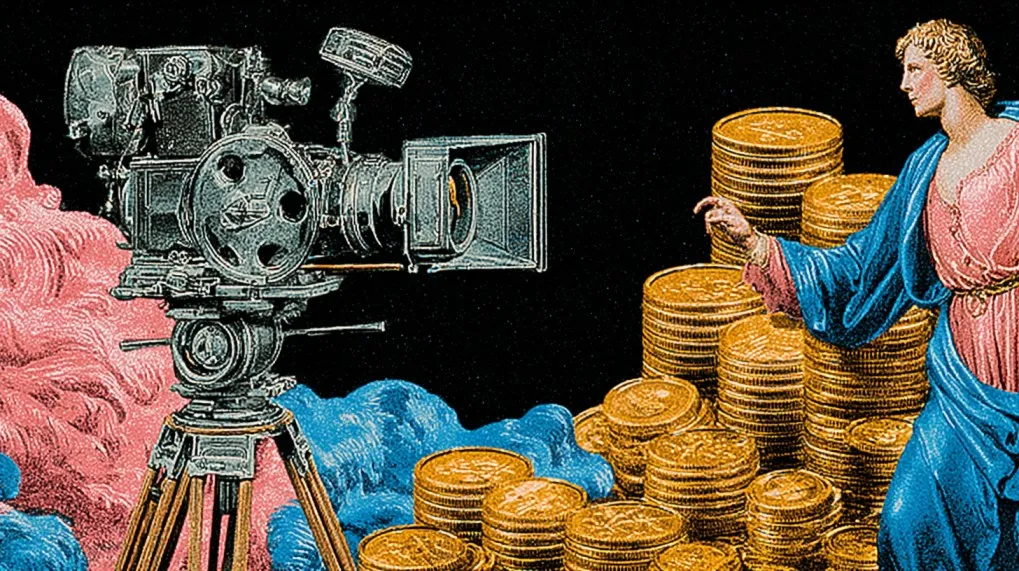 a person creating a video on a budget