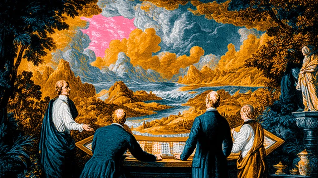 people presenting a deck