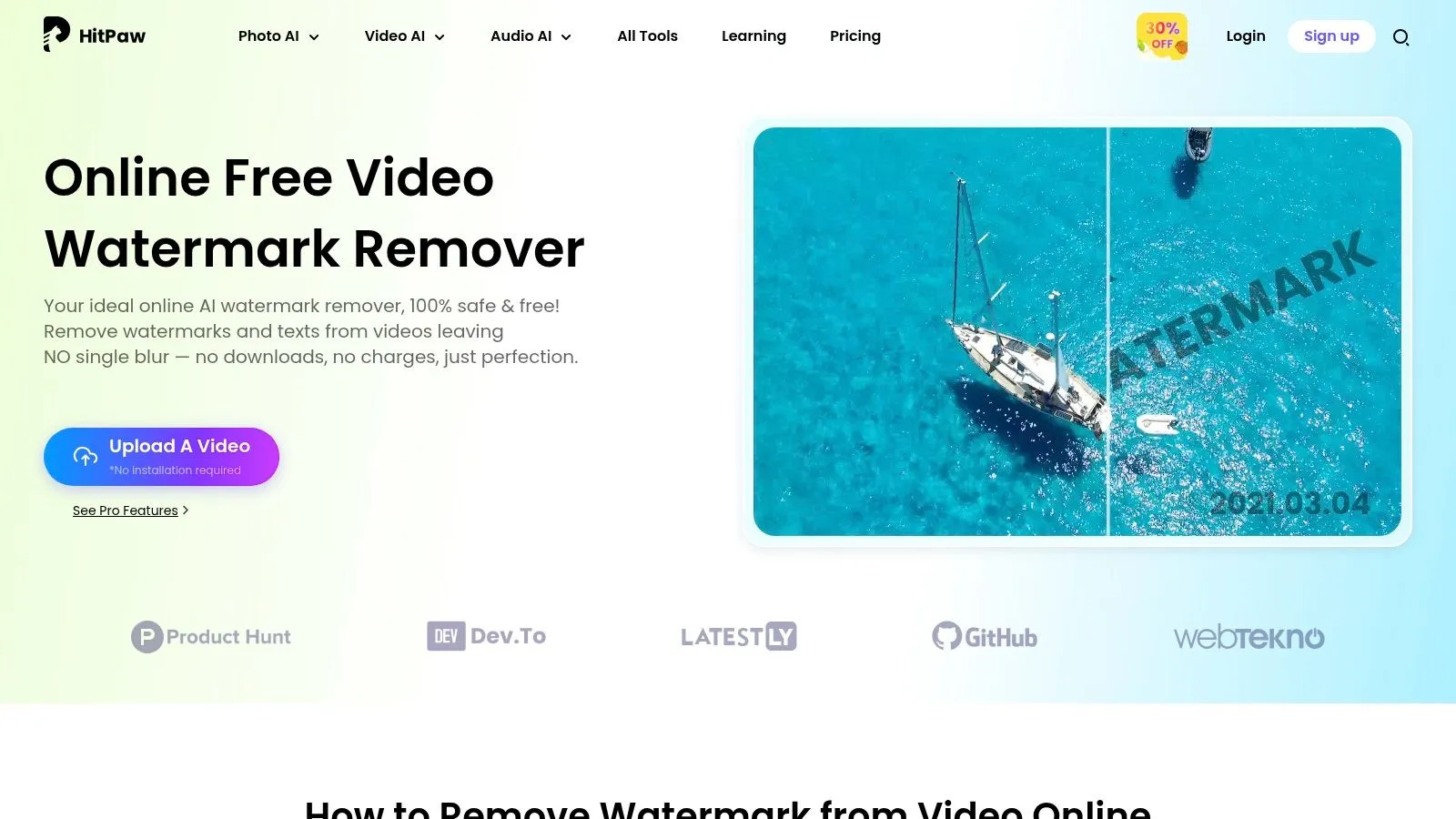 HitPaw Online Watermark Remover