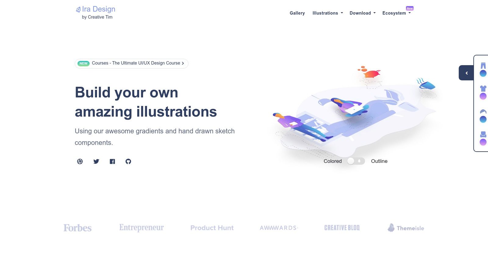 IRA Design (by Creative Tim)