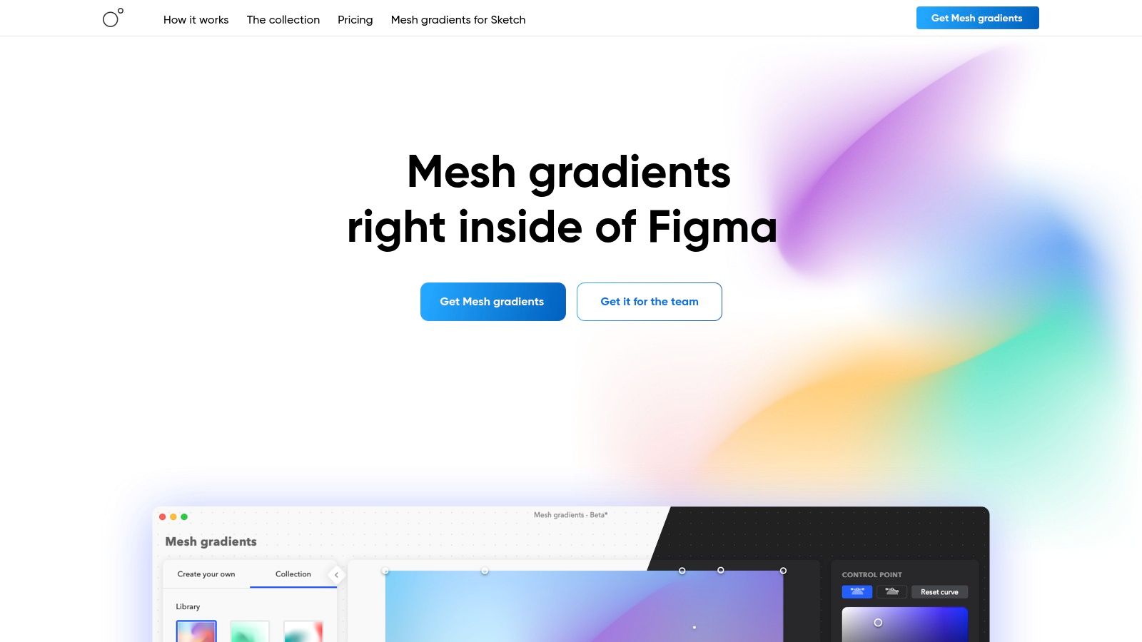 Mesh Gradients for Figma