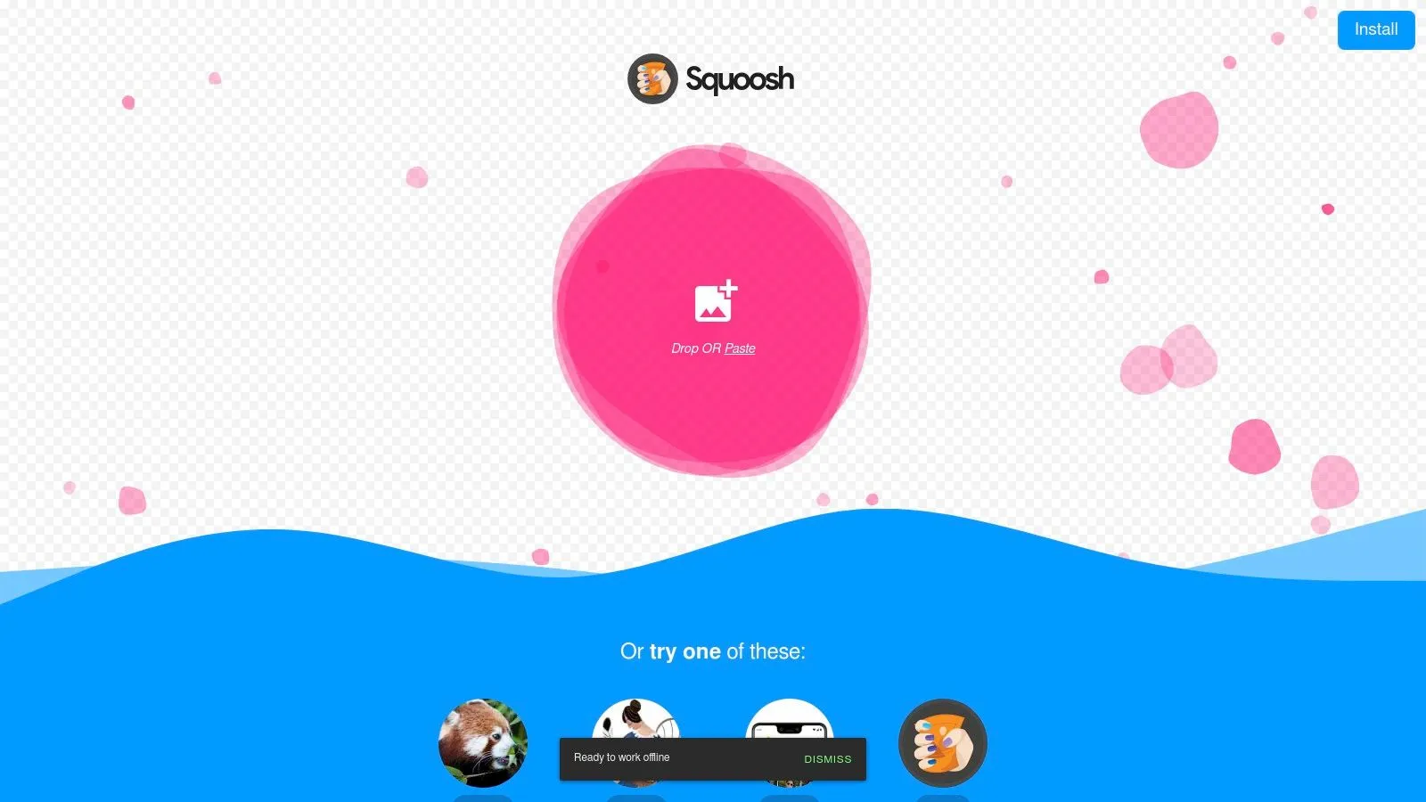 Squoosh (by GoogleChromeLabs)