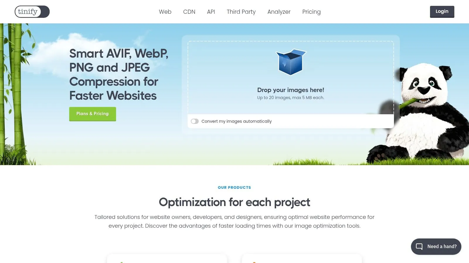 TinyPNG / TinyJPG (Tinify API)
