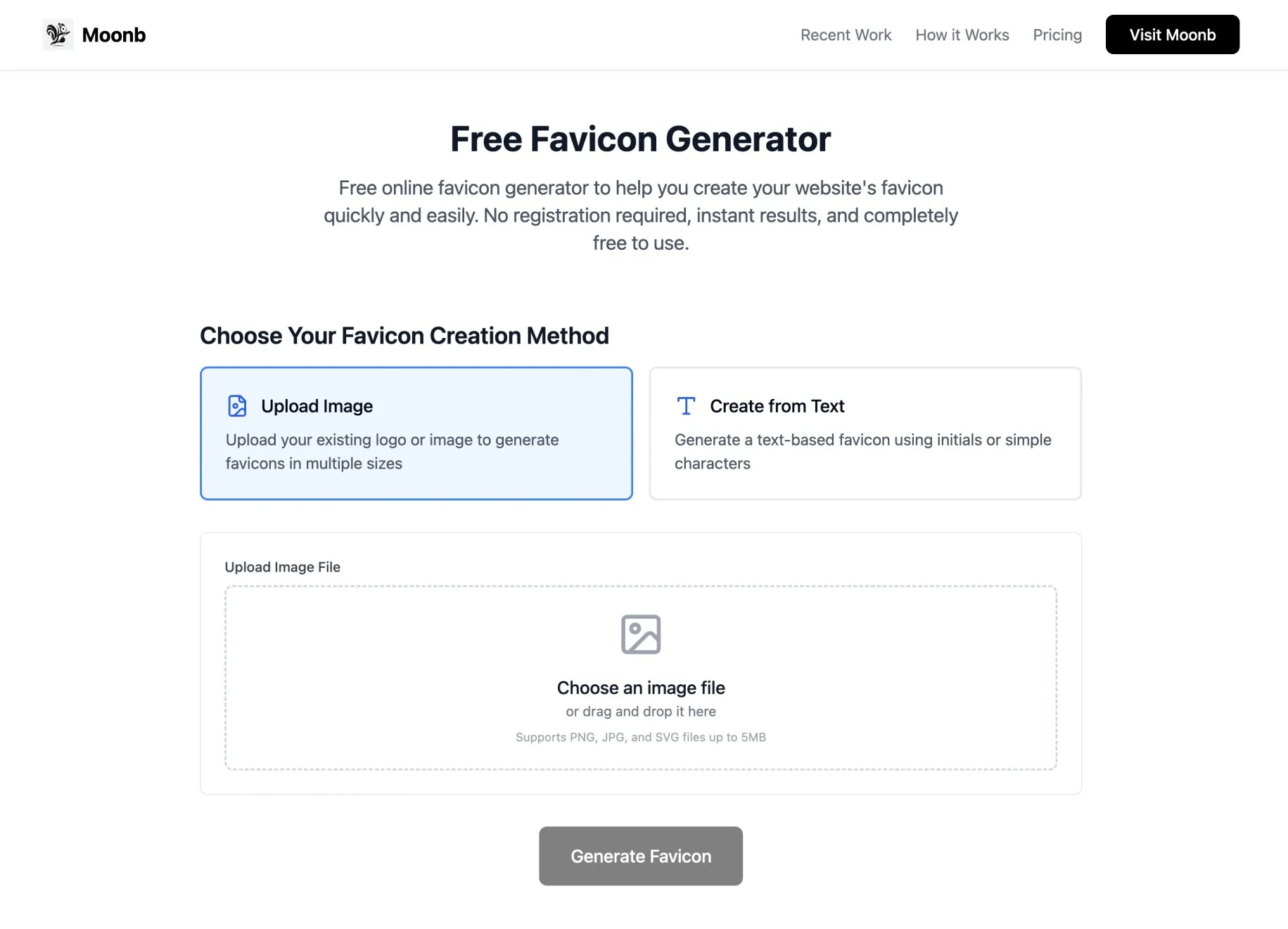 moonb favicon generator