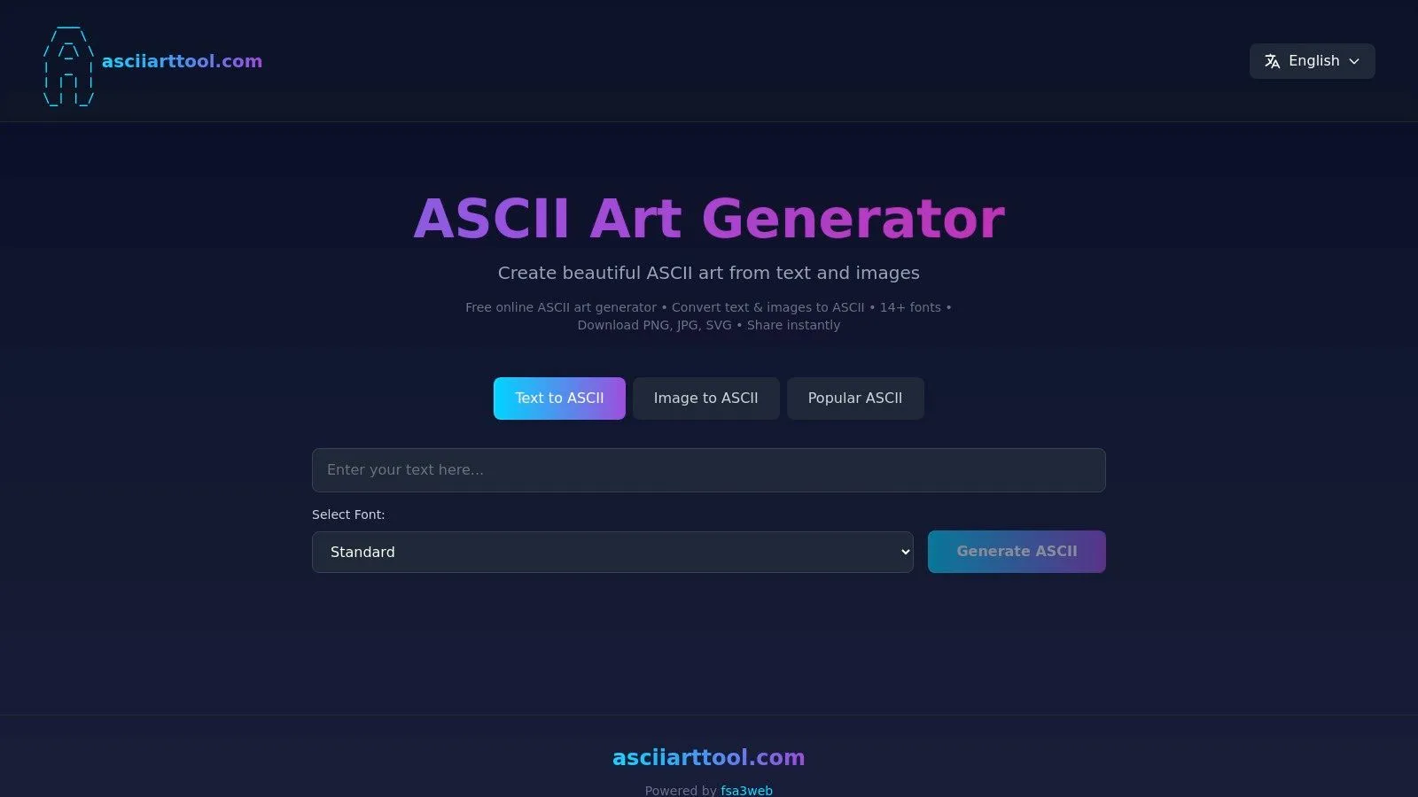 ASCIIArtTool.com
