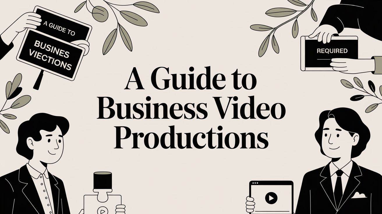 A Guide to Business Video Productions