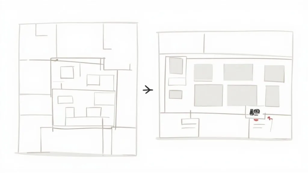 A professional video production team filming an interview in a modern office setting.