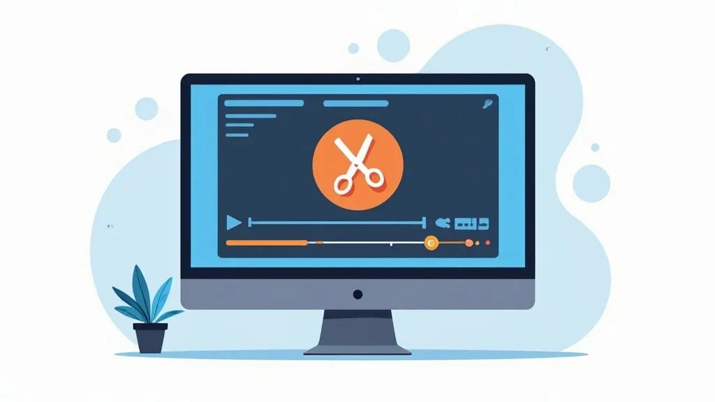 A person holding a phone and sharing a video to different social media platforms.