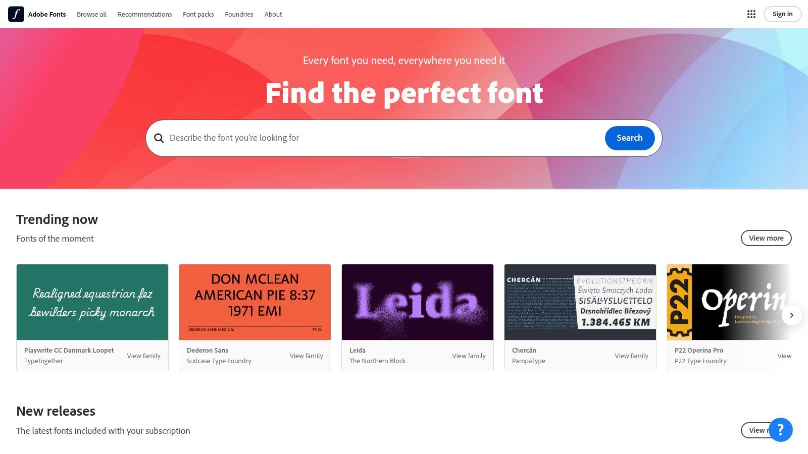 Adobe Fonts (Creative Cloud)