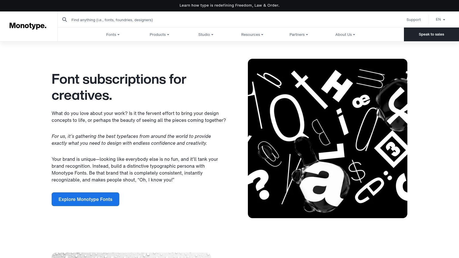 Monotype Fonts (Subscription)