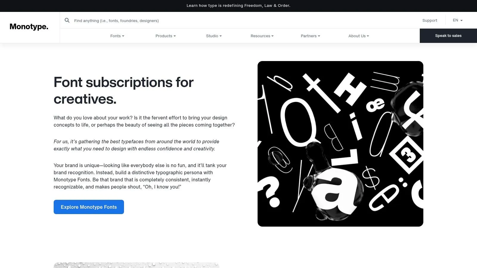 Monotype Fonts (Subscription)