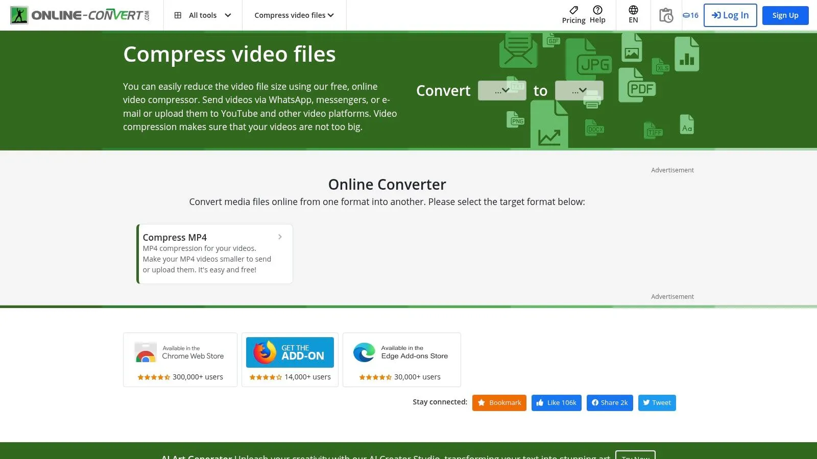 Online-Convert Video Compressor