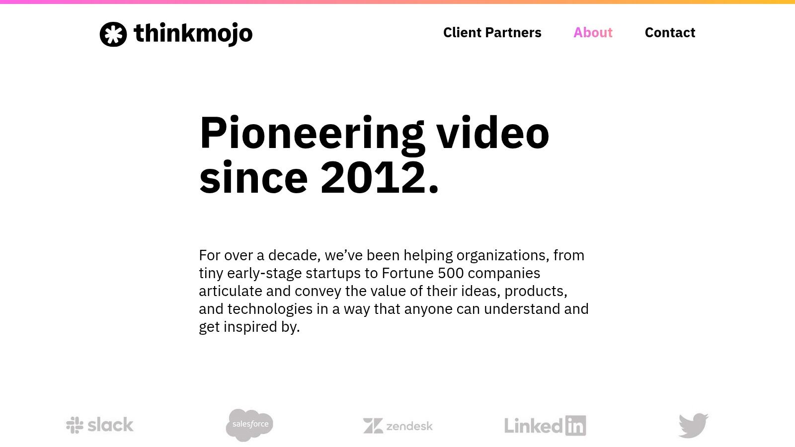 Thinkmojo's video services, a strong Vidico alternative