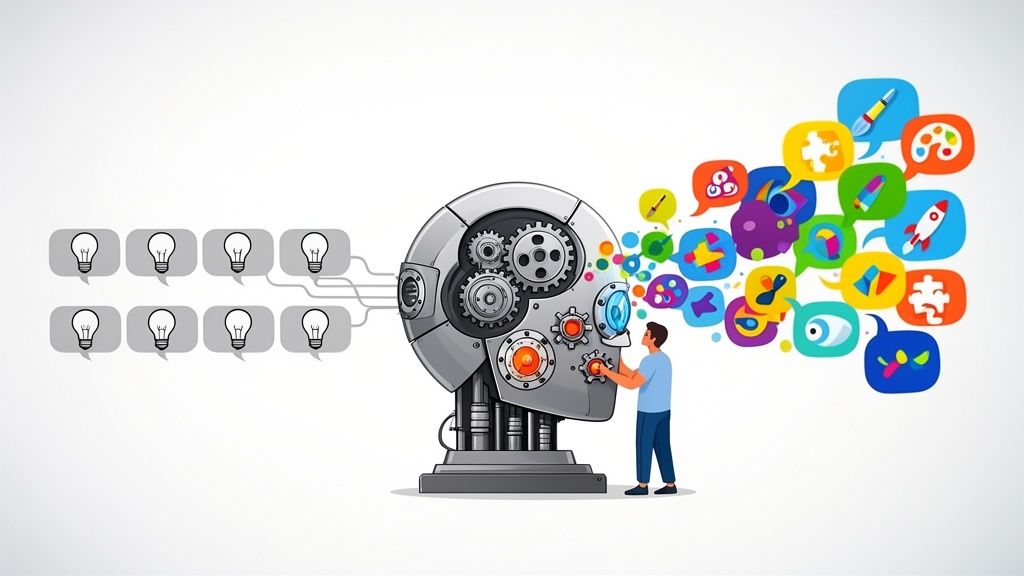 Why LLMs Often Give Generic Creative Advice and How to Fix It: Practical Fixes