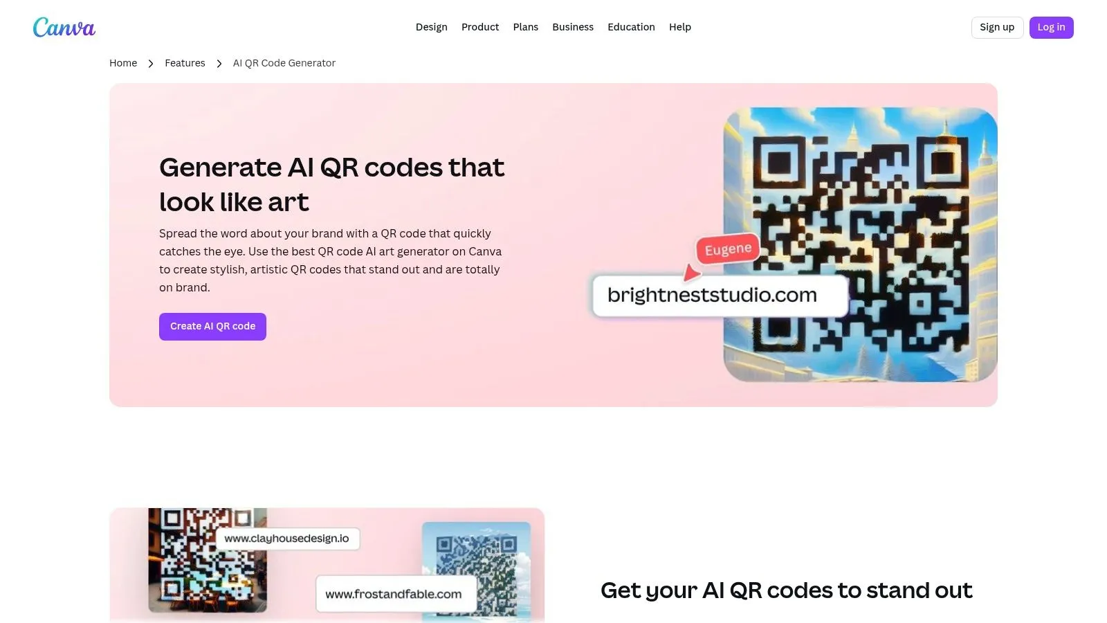 Canva (QR + AI QR Code apps)