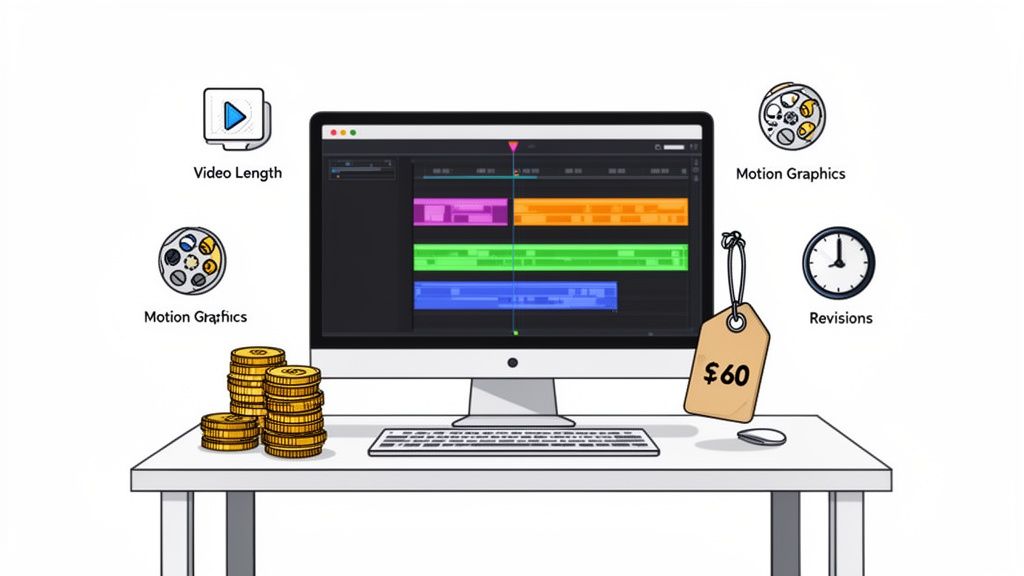 Pricing Insights: cost for video editing
