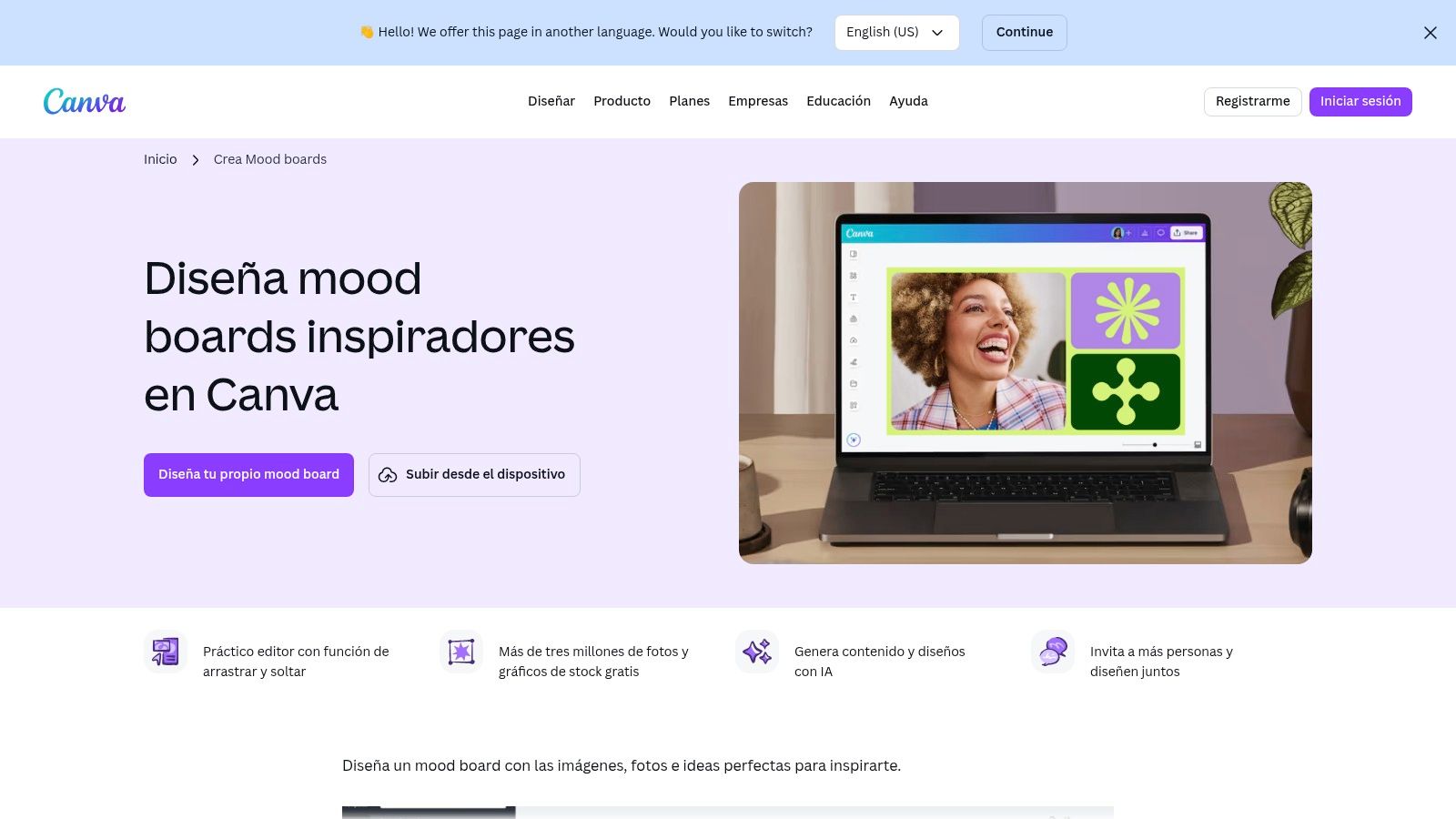 Canva (Mood Board Maker)