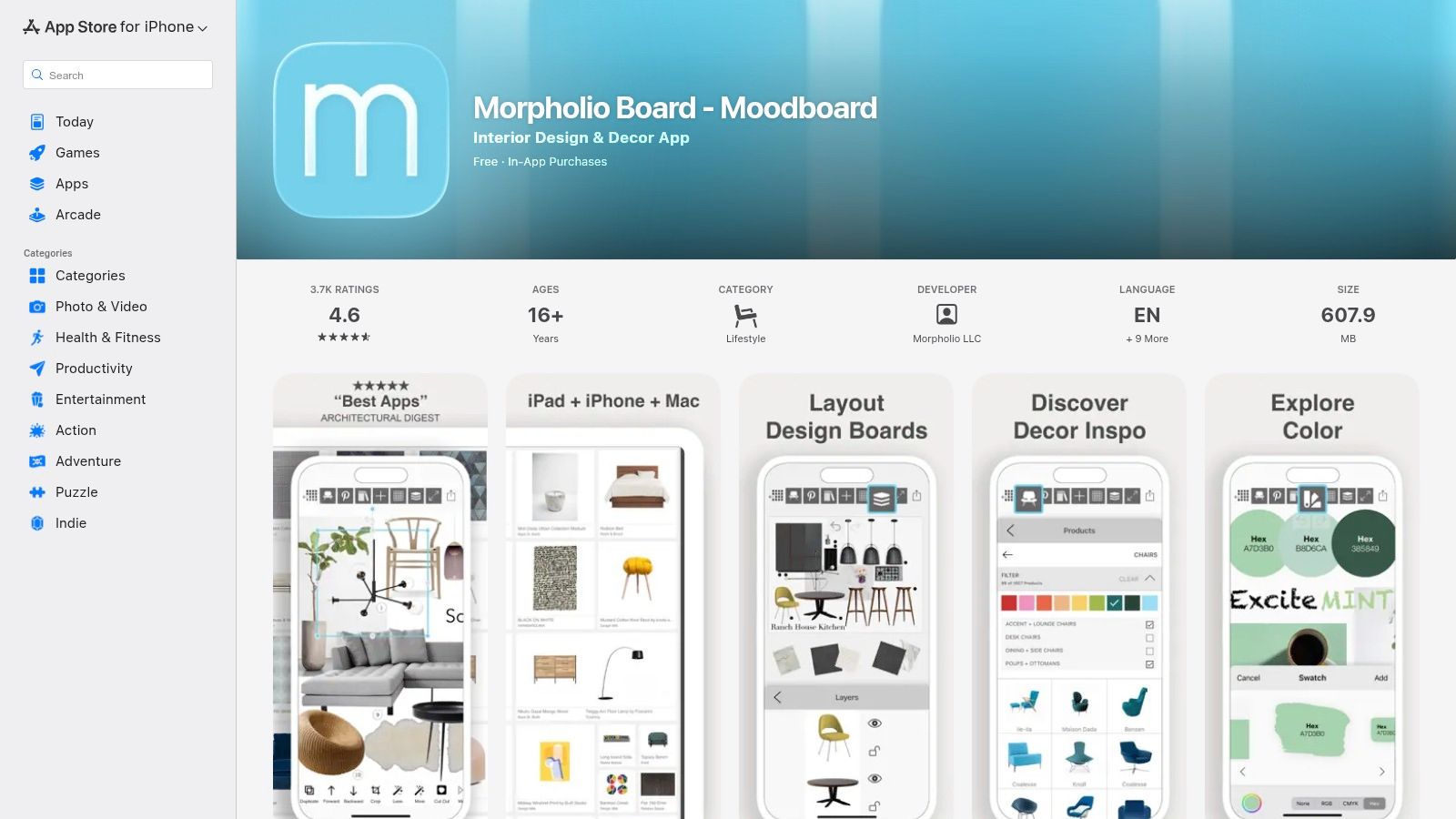 Morpholio Board (iOS/Mac)